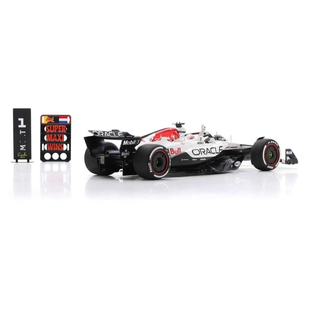Spark SP18S1004 1/18 Red Bull Racing RB21 No.1 Oracle Red Bull Racing Winner Japanese GP 2025 Max Verstappen - Image 7