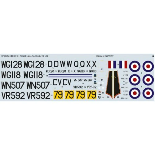 Special Hobby 1/72 Boulton Paul Balliol T.2 - Image 3