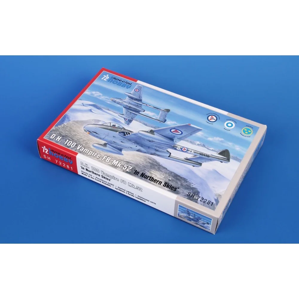 Special Hobby 1/72 DH 100 Vampire FB Mk.52 In Nortrhern Skies - Image 3