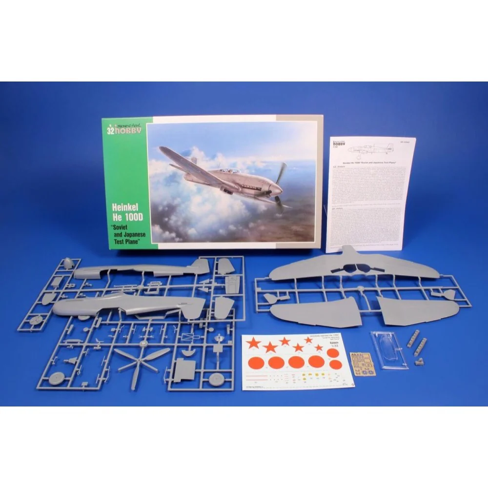 Special Hobby 32045 1/32 Heinkel He 100D Soviet and Japanese Test Plane - Image 2