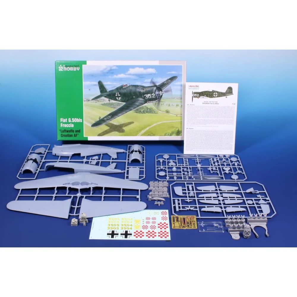 Special Hobby 32058 1/32 Fiat G.50bis Luftwaffe and Croatian AF - Image 2