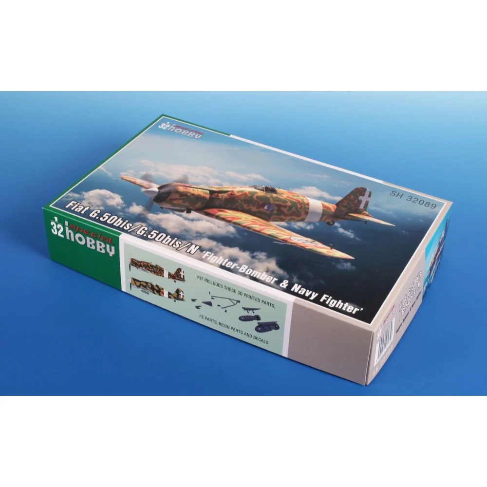 Special Hobby 32089 1/32 Fiat G.50bis/G.50bis/N ‘Fighter-Bomber & Navy Fighter’ - Image 2