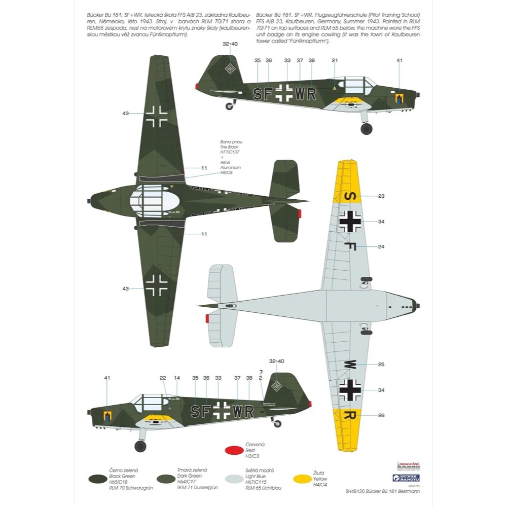 Special Hobby 48120 1/48 Bücker Bü 181 Bestmann - Image 3
