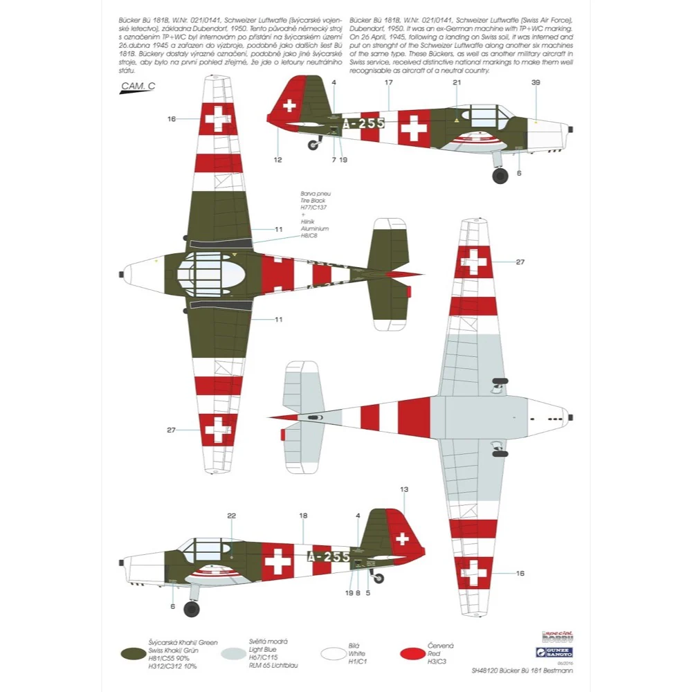 Special Hobby 48120 1/48 Bücker Bü 181 Bestmann - Image 5
