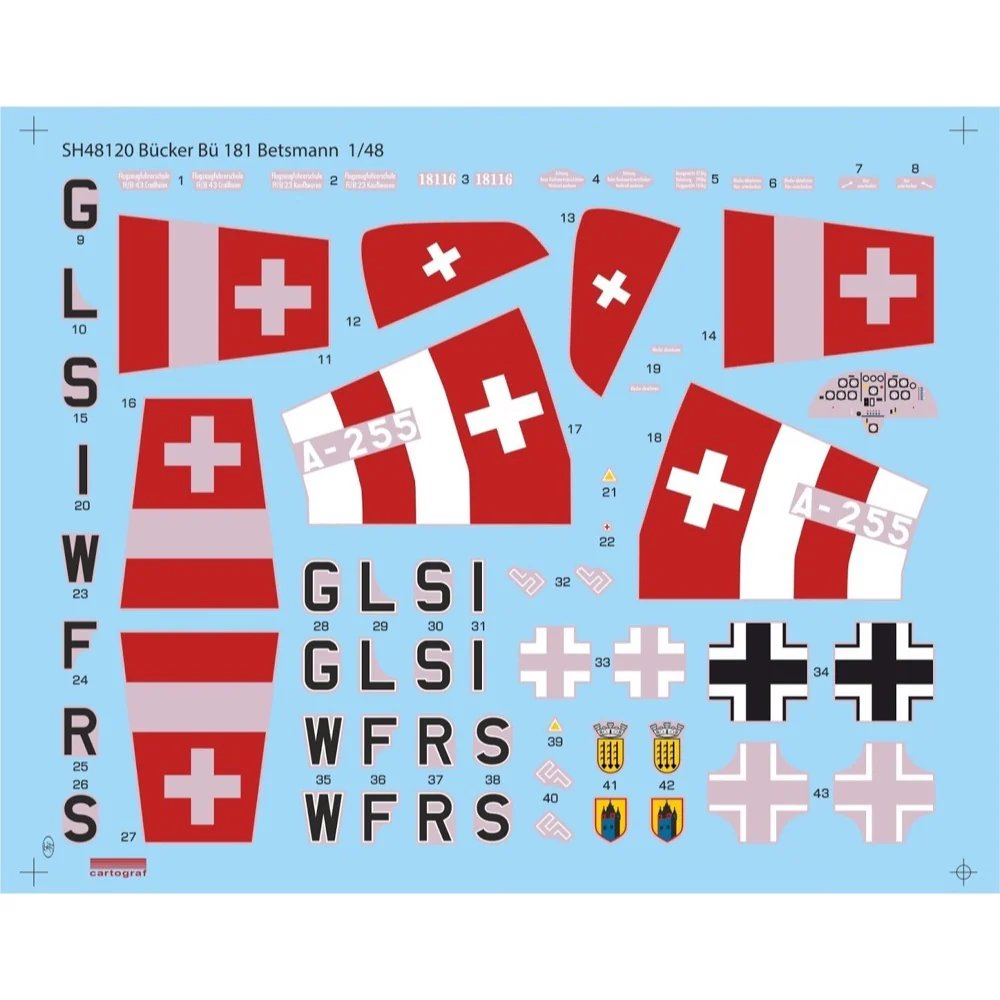Special Hobby 48120 1/48 Bücker Bü 181 Bestmann - Image 6