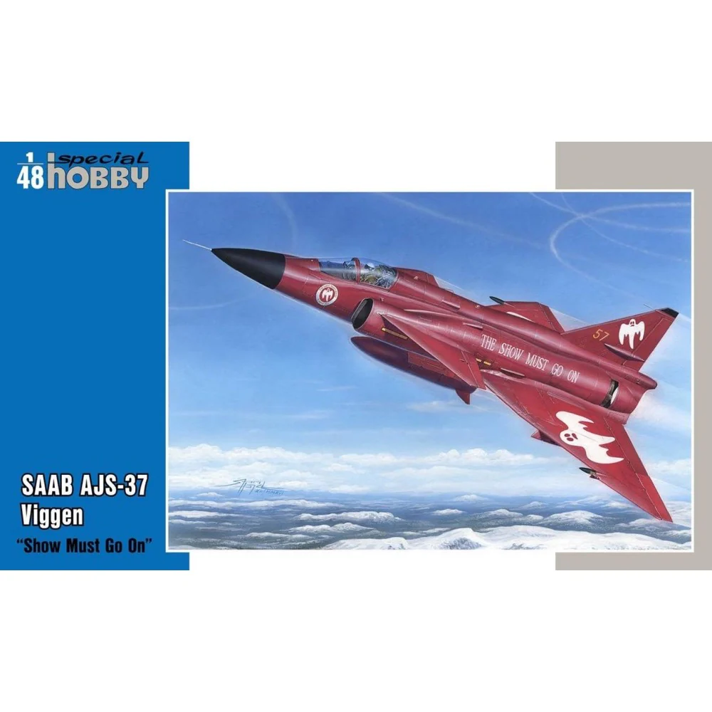 Special Hobby 48188 1/48 SAAB AJS-37 Viggen Show must go on