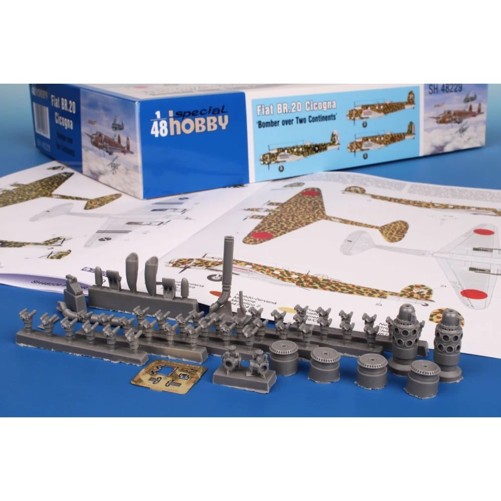 Special Hobby 48229 1/48 Fiat Br.20 Cicogna ‘Bomber over Two Continents’ - Image 3