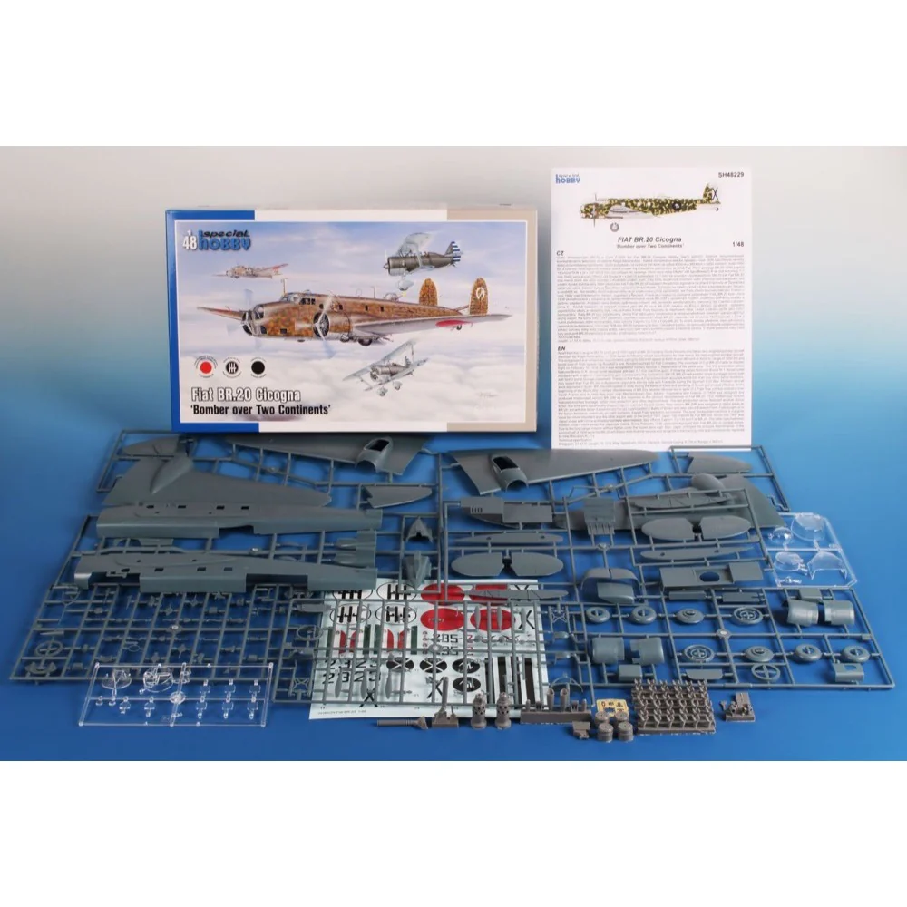 Special Hobby 48229 1/48 Fiat Br.20 Cicogna ‘Bomber over Two Continents’ - Image 5