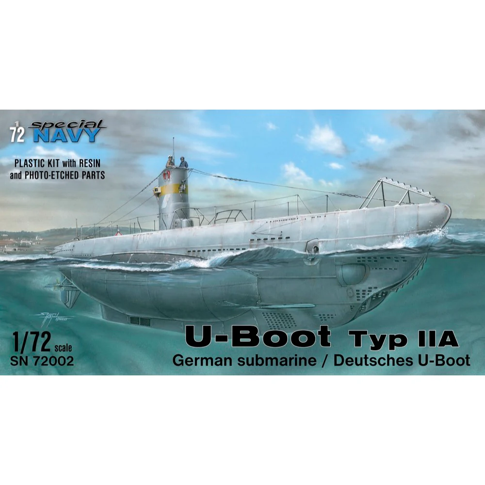 Special Navy 72002 1/72 U-Boot Type IIA