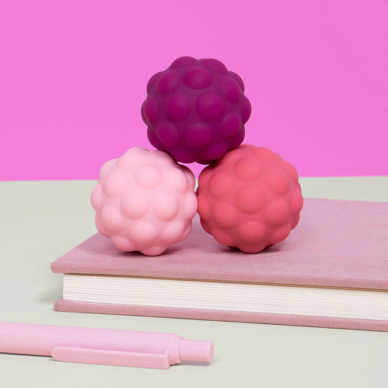 Speks Odds Purple Bumps Silicone Fidget Magnets - Image 3