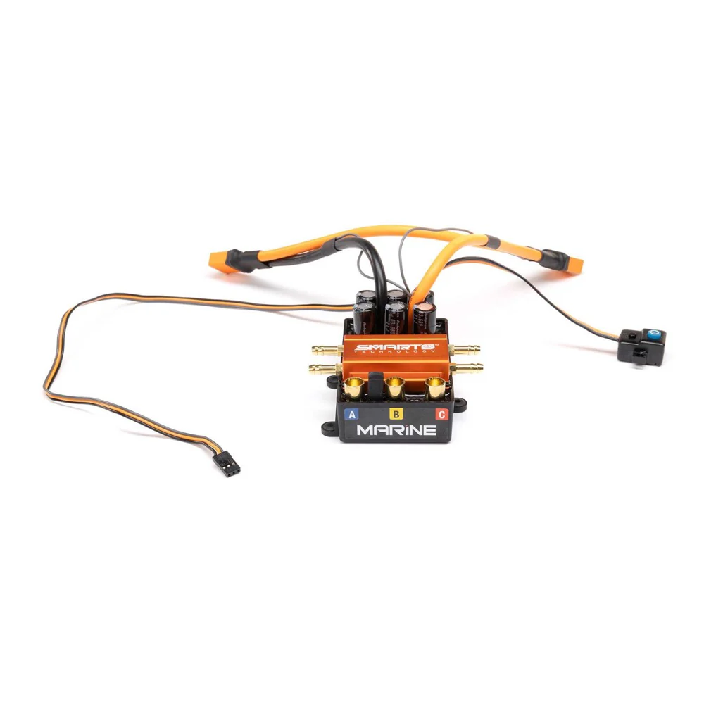 Spektrum 200A Brushless Marine Smart ESC 12S Super Sonicwake SPMXME1200 - Image 4