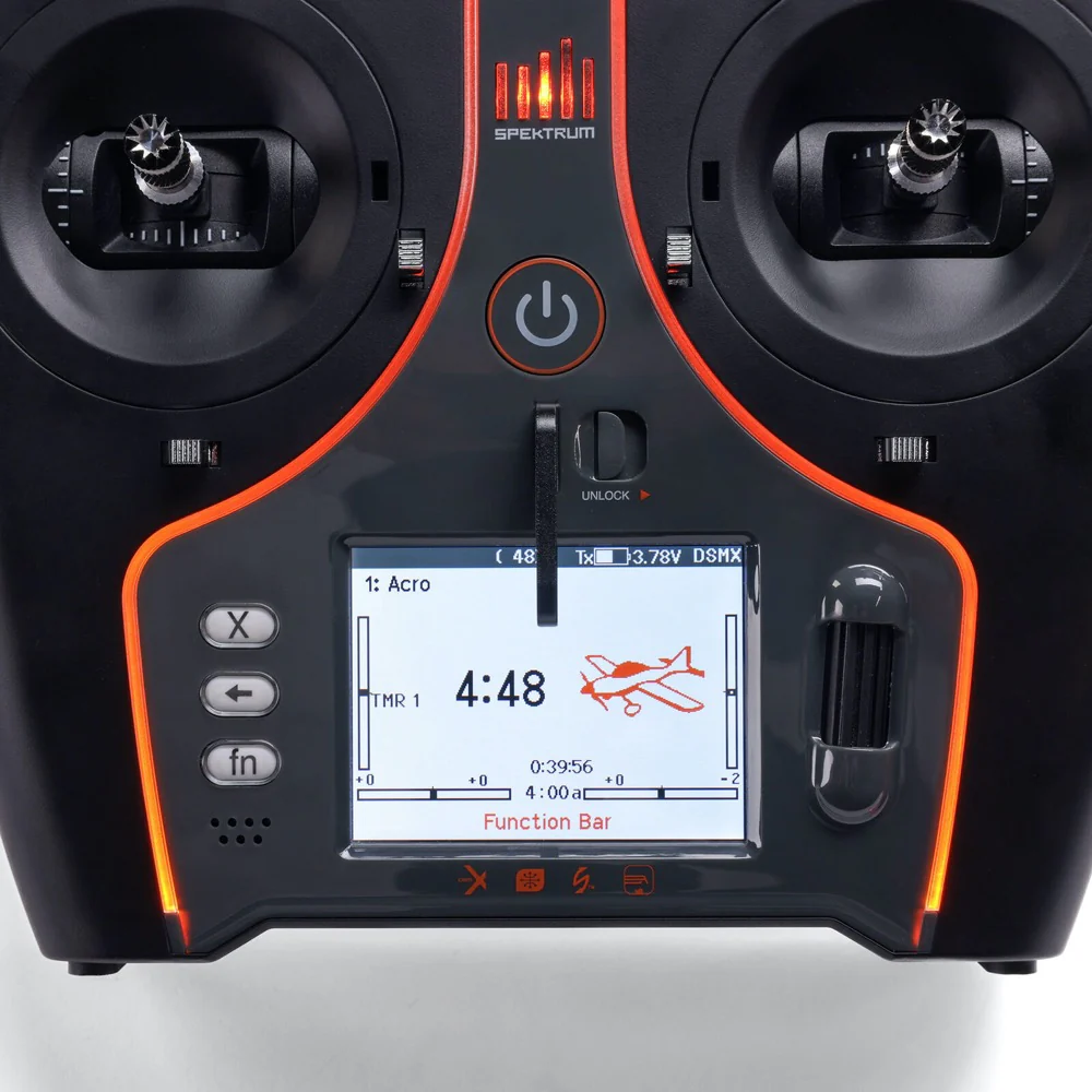 Spektrum NX7e+ 14 Channel DSM-X 2.4GHz Transmitter Black Edition SPMR7120 - Image 9