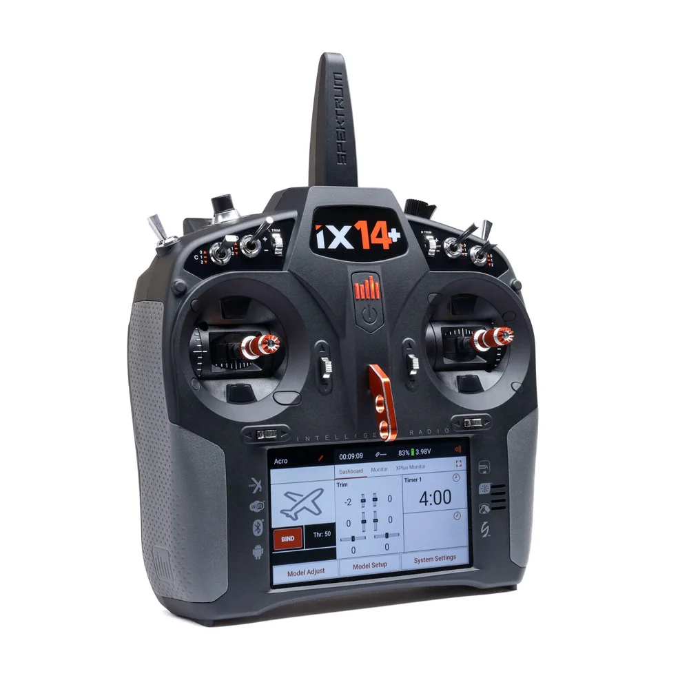 Spektrum SPMR14010 iX14+ 2.4Ghz DSM-X 20 Channel Transmitter - Image 2