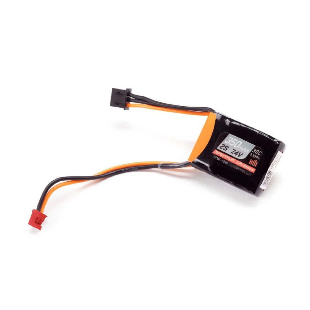 Spektrum SPMX-1090 350mAh 2S 7.4v 30C LiPo Battery with PH2.0