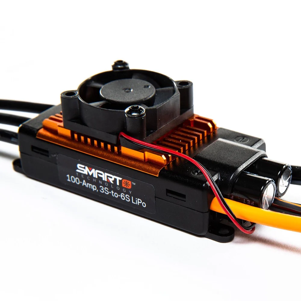 Spektrum SPMXAE1100B Avian 100A 3-6S Smart Brushless ESC - Image 2