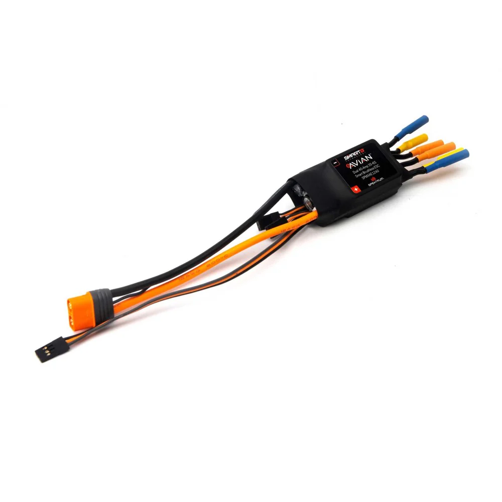 Spektrum SPMXAE1240 Avian Dual 40A 6S Brushless Smart ESC - Image 2