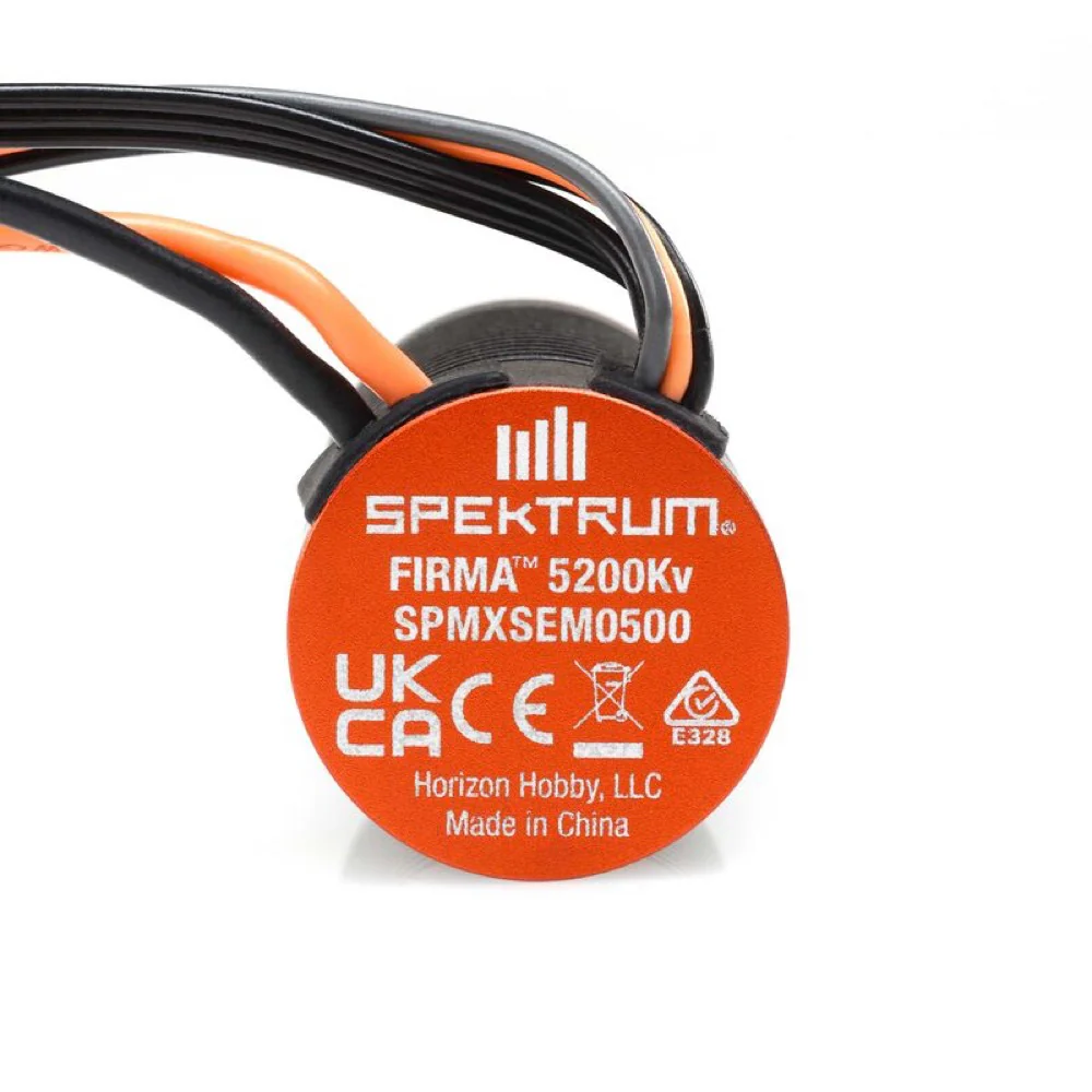 Spektrum SPMXSEM0500 Firma 5200kv Brushless Motor/ESC 2-in-1 Combo with IC2 Connector - Image 3
