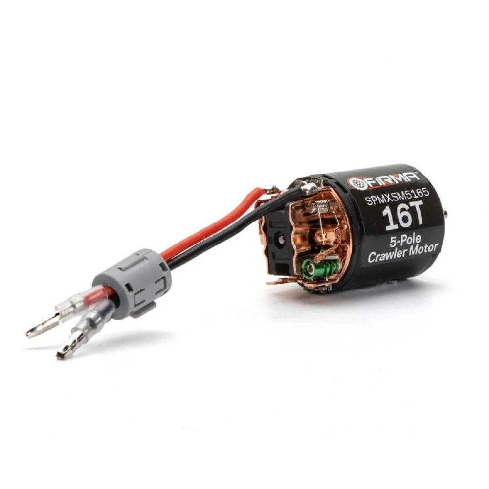 Spektrum SPMXSM5165 Firma 16T Rebuildable 5 Pole Brushed Crawler Motor - Image 8