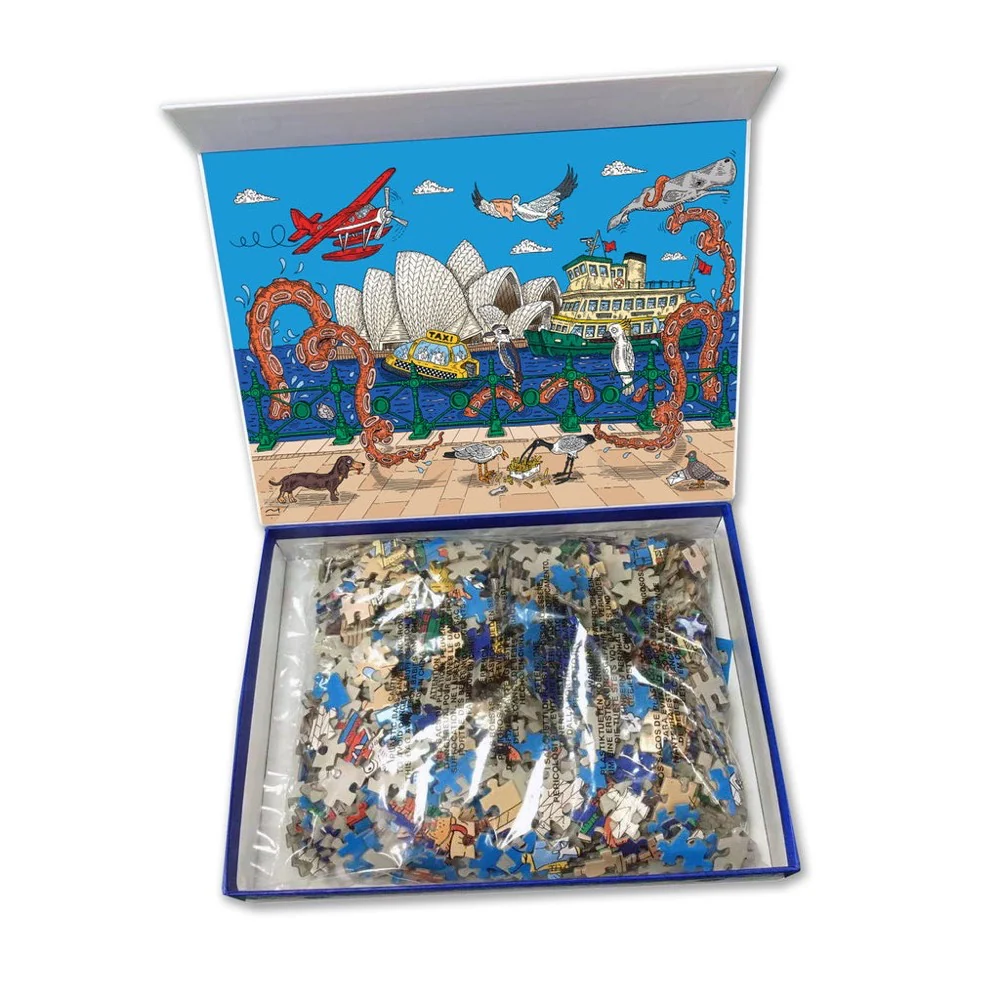 Squidinki 83001 Squidney 1000pc Jigsaw Puzzle - Image 2