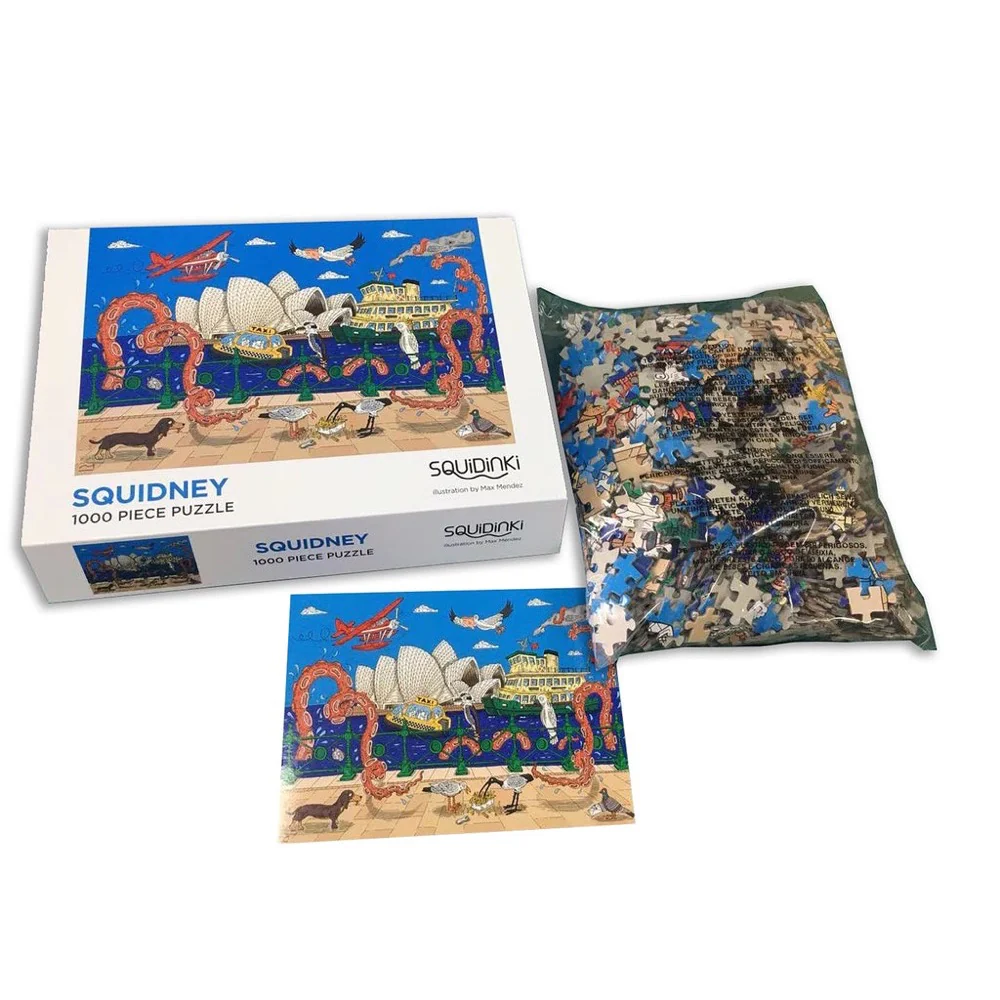 Squidinki 83001 Squidney 1000pc Jigsaw Puzzle - Image 3