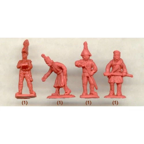 Strelets 002 1/72 Napoleonic Russian/Prussian Chiefs of Staffs (re-issue) - Image 5