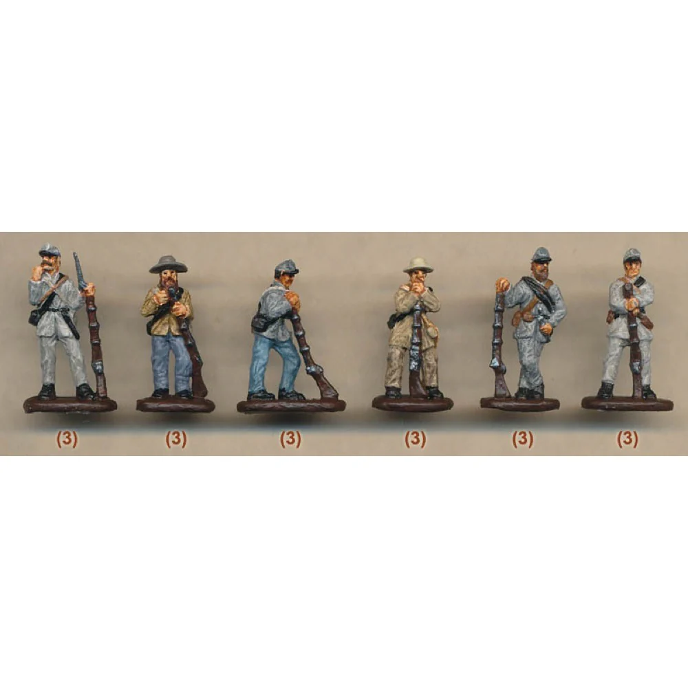 Strelets-R 0156 1/72 Confederate Infantry Standing ACwithAmerican Civil War - Image 3