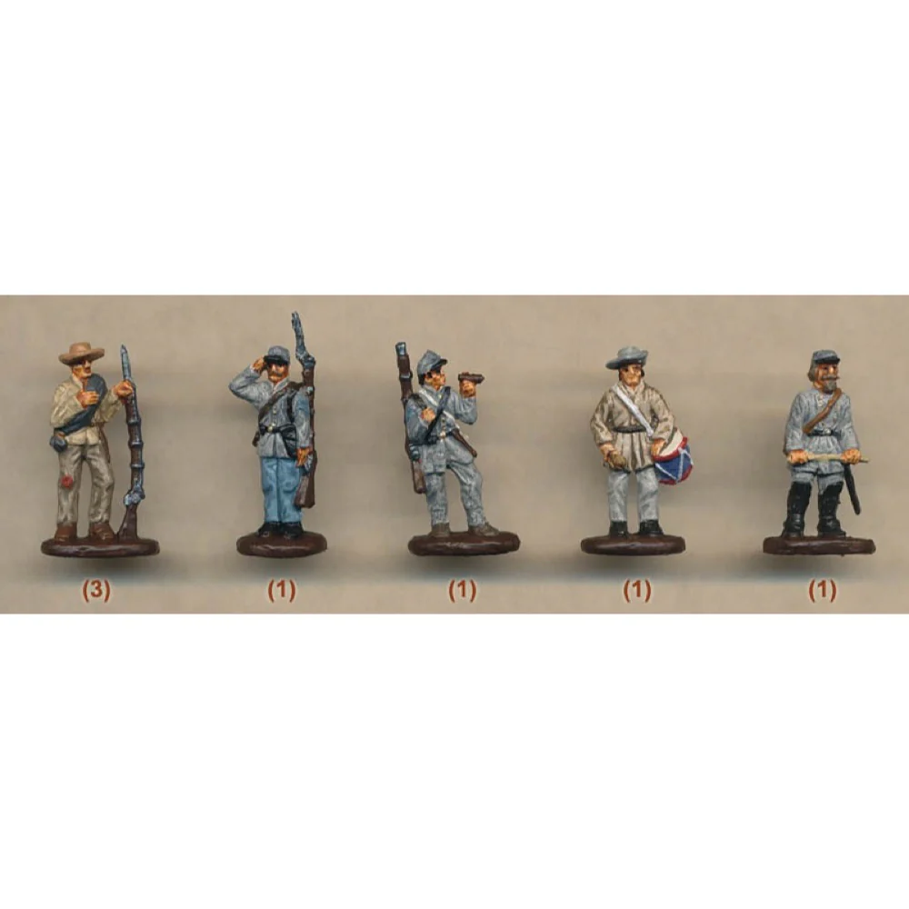 Strelets-R 0156 1/72 Confederate Infantry Standing ACwithAmerican Civil War - Image 4