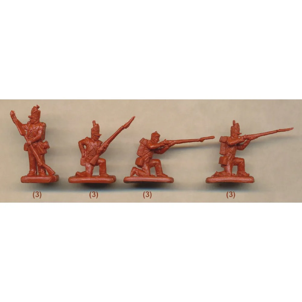 Strelets 285 1/72 Napoleonic British Infantry in Skirmish - Image 4