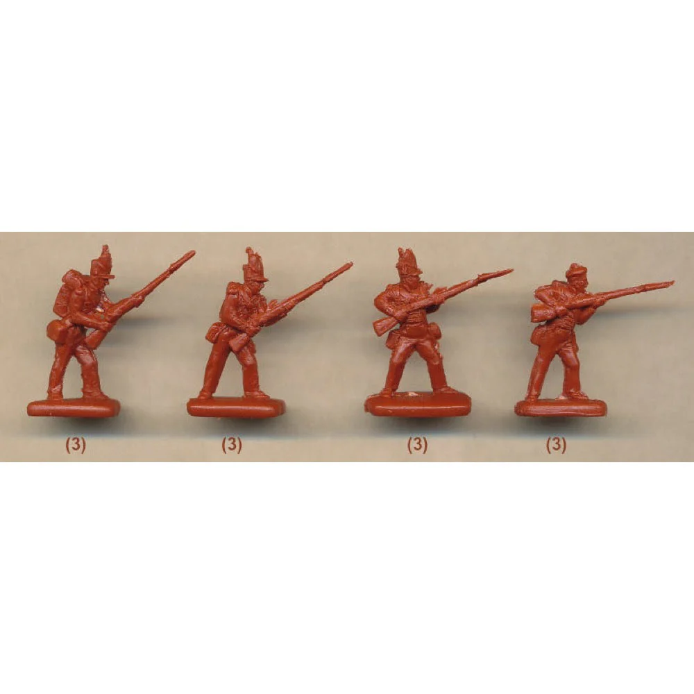Strelets 286 1/72 Napoleonic British Infantry in Square - Image 2