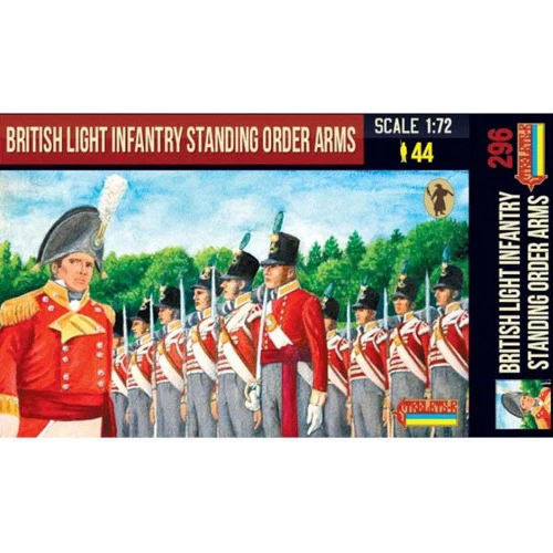 Strelets 296 1/72 Napoleonic British Light Infantry Standing Order