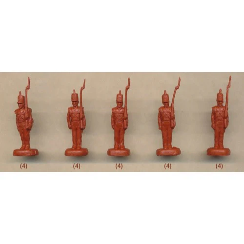 Strelets 297 1/72 Napoleonic British Light Infantry Standing Shoulder Arms - Image 2