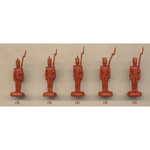 Strelets 297 1/72 Napoleonic British Light Infantry Standing Shoulder Arms - Image 3