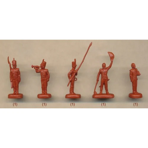 Strelets 297 1/72 Napoleonic British Light Infantry Standing Shoulder Arms - Image 4