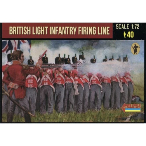 Strelets 299 1/72 Napoleonic British Light Infantry Firing Line - Image 5
