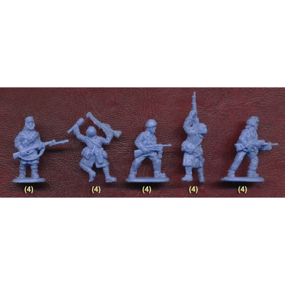 Strelets M082 1/72 WWII Italian Army in Winter Dress (Stalingrad) (re-issue) - Image 3