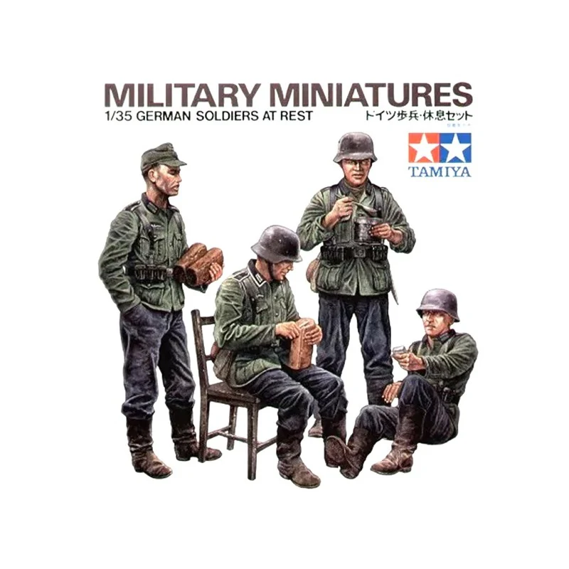 Tamiya 35129 1/35 German Soldiers at Rest