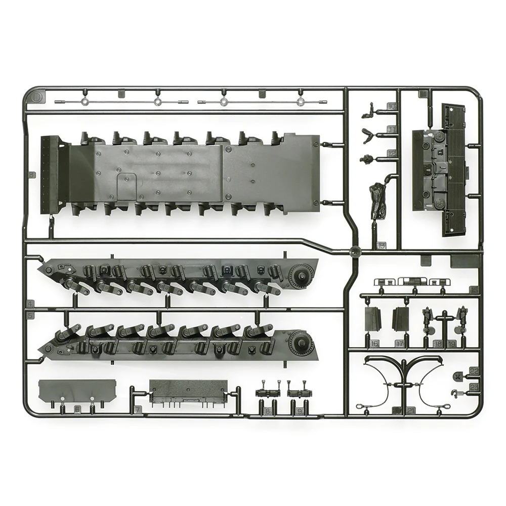 Tamiya 32607 1/48 German Main Battle Tank Leopard 2A7V - Image 12