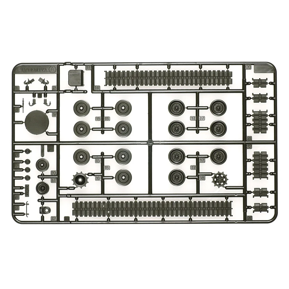 Tamiya 32607 1/48 German Main Battle Tank Leopard 2A7V - Image 9