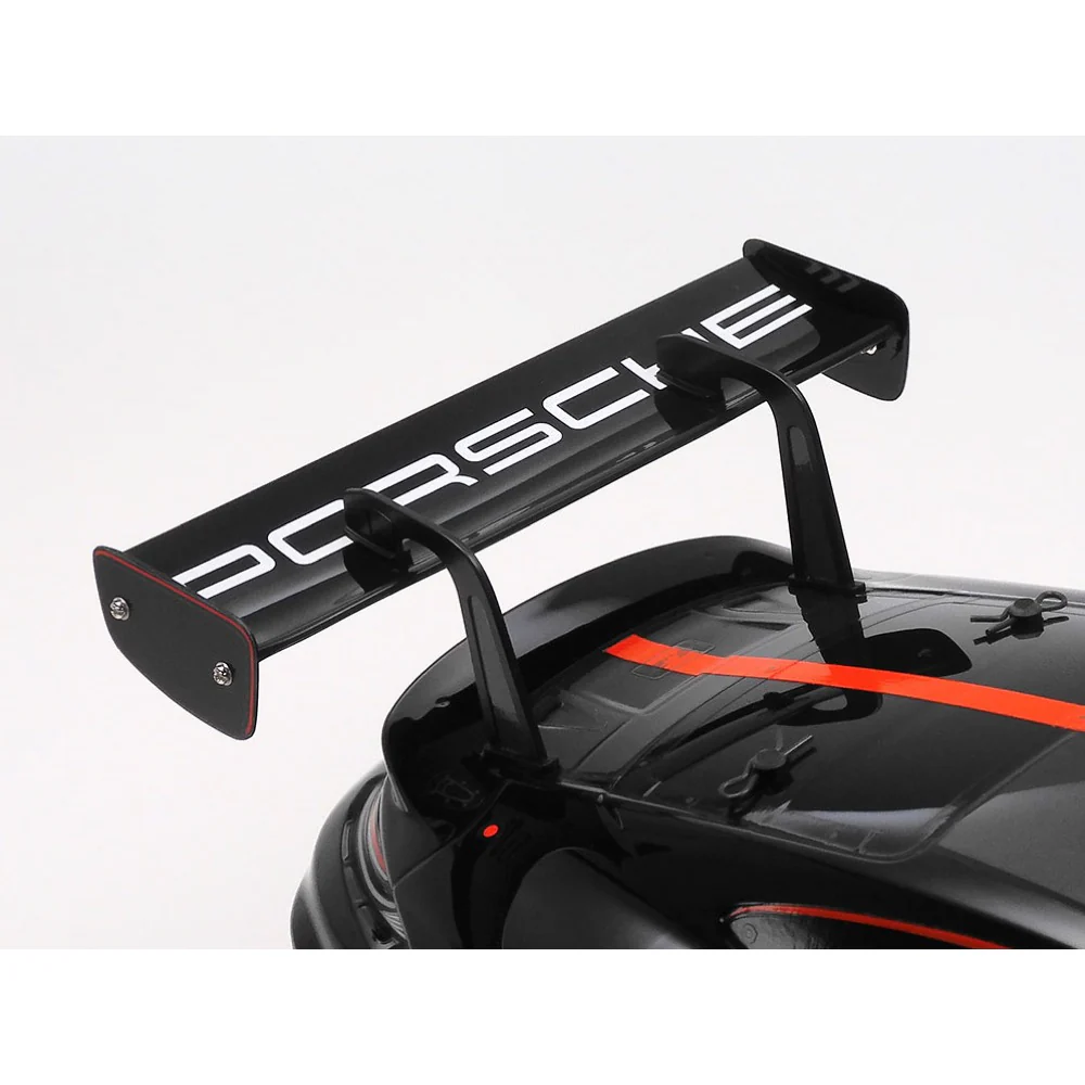 Tamiya 47512 1/10 911 GT3 R (992) TT-02 Limited Edition Black Painted Body RC Car Kit - Image 9