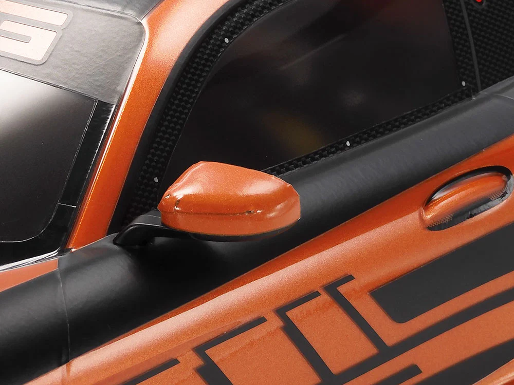 Tamiya 47519 1/10 Mercedes-AMG GT3 EVO Orange Painted Body (TT-02) - Image 9
