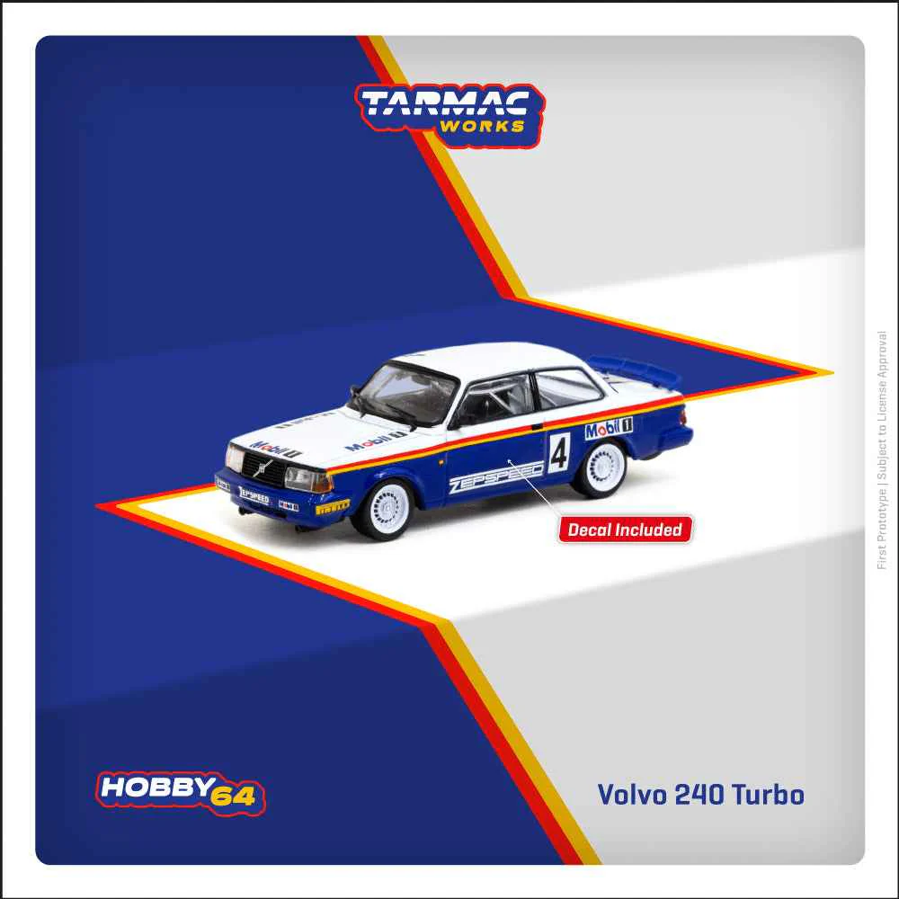 Tarmac Works 64-050-87MAL04 1/64 Volvo 240 Turbo Malaysian Group A Championships 1987 Winner Per-Gunnar Andersson - Image 4