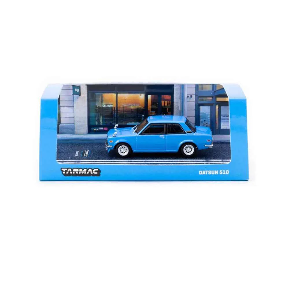 Tarmac Works 64R-052-LB 1/64 Datsun 510 Light Blue - Image 3