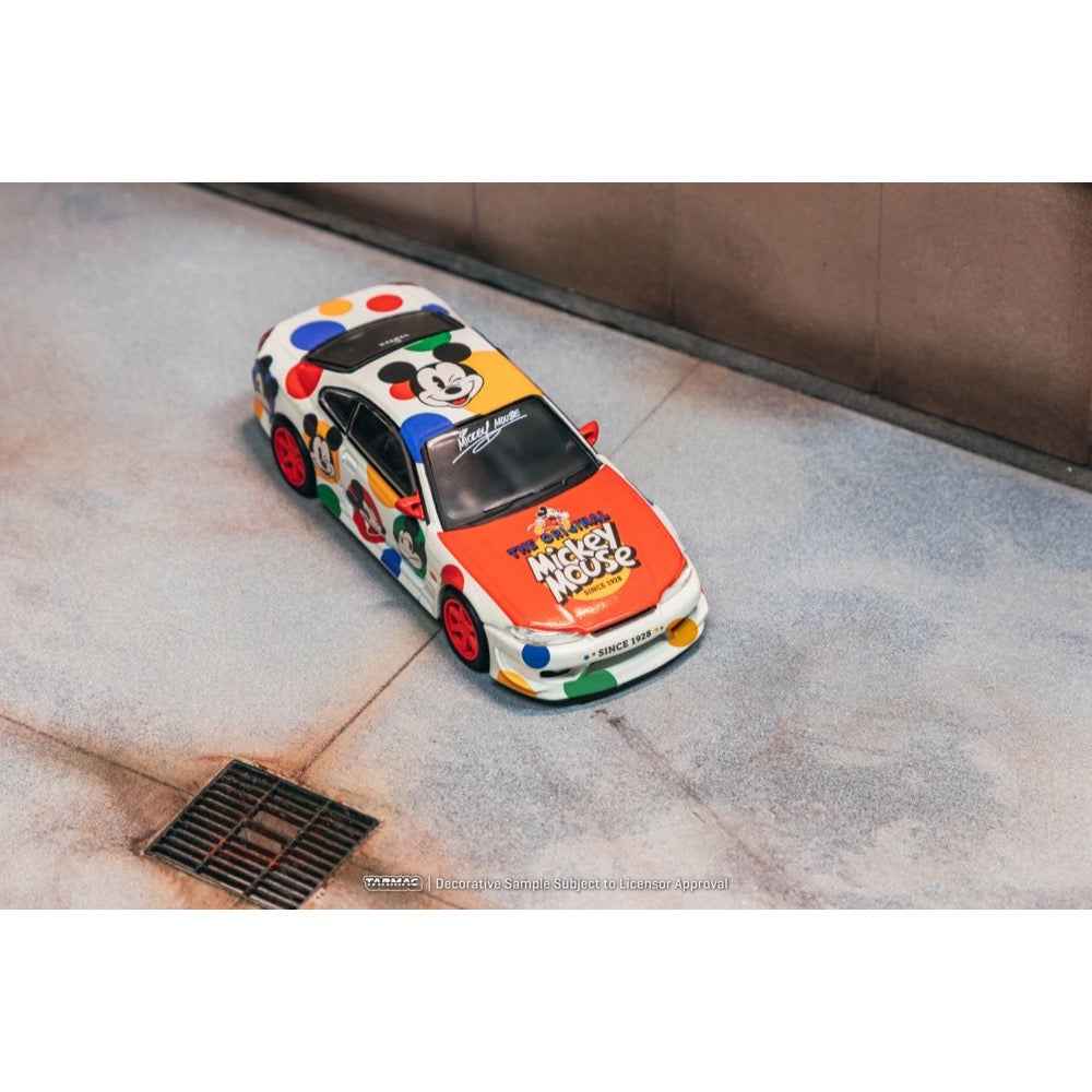 Tarmac Works T64G-023-MK 1/64 Vertex Silvia S 15 Mickey Mouse - Image 2