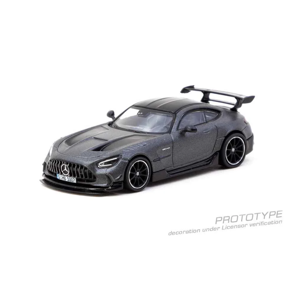 Tarmac Works T64G-042-GY 1/64 Mercedes-Benz AMG GT Black Series Grey - Image 2