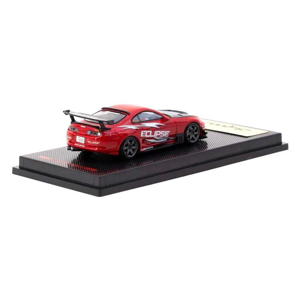 Tarmac Works x Ignition Model 3841 1/64 Toyota Supra (JZA80) RZ Red - Image 2