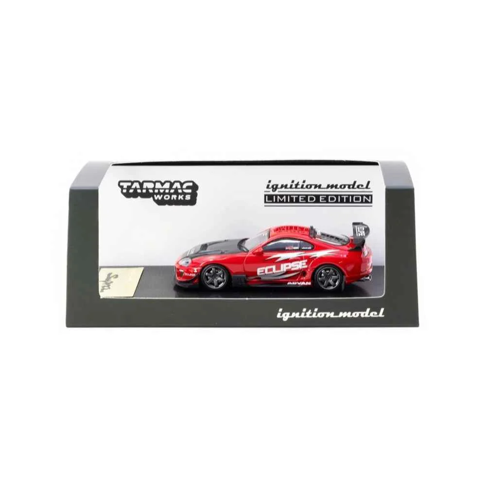 Tarmac Works x Ignition Model 3841 1/64 Toyota Supra (JZA80) RZ Red - Image 3