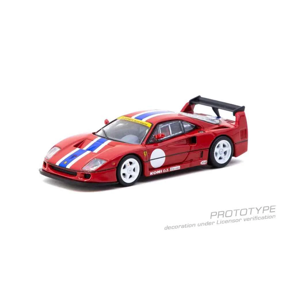 Tarmc Works T64-075-RE2 1/64 Ferrari F40 LM Red - Image 2