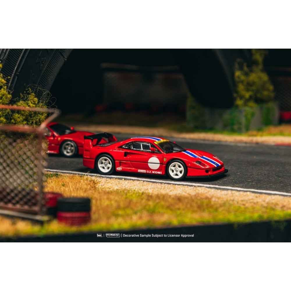 Tarmc Works T64-075-RE2 1/64 Ferrari F40 LM Red - Image 4