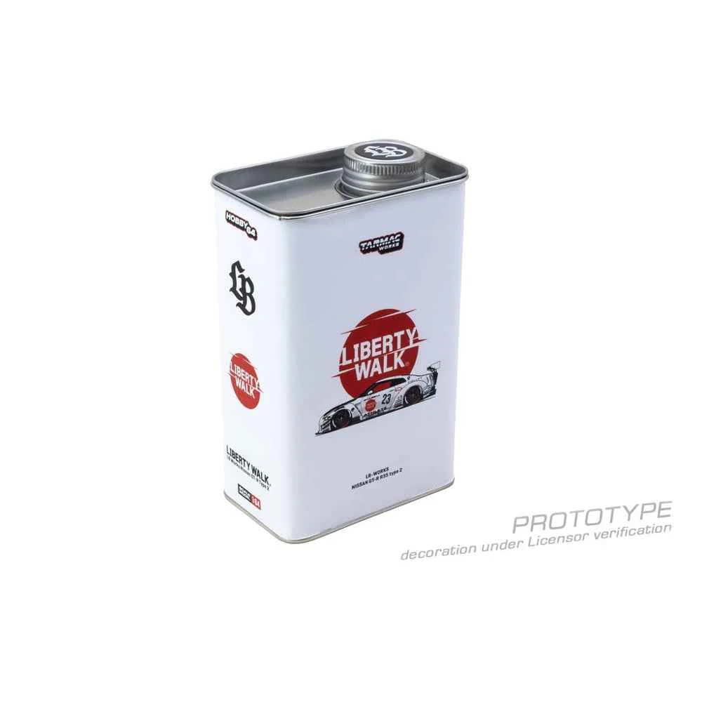 Tarmc Works T64-090-WH 1/64 LB-Works Nissan GT-R R35 type 2 White - Image 3