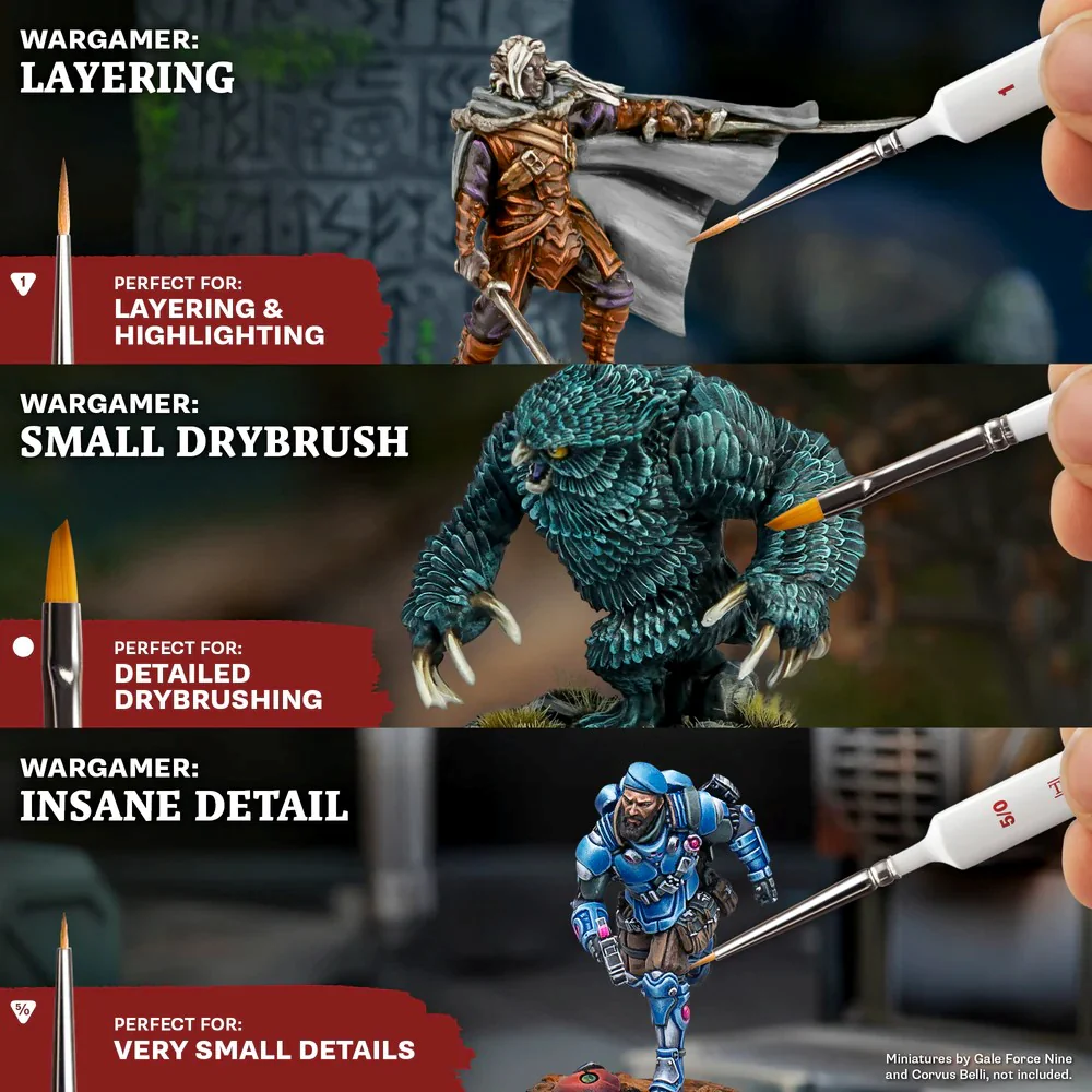 The Army Painter TL5066 Most Wanted Brush Set - Image 2